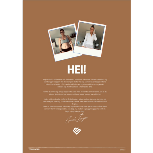 Ned i vekt med enkel mat