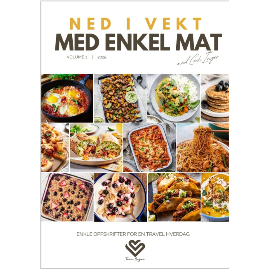 Ned i vekt med enkel mat