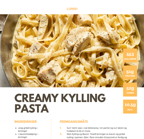 Pastarett fra heftet